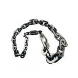 DESIGNER RARA AVIS BLACK CHUNKY CHAIN  LINK