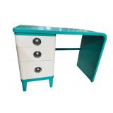 METAL MCM 3 DRAWER DESK