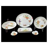 6 PCS ROYAL WORCESTER EVESHAM SERVING TRAYS