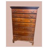 18TH CENT. ENGLISH PINE TALL CHEST