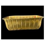 HOSLEY INTERNATIONAL SOLID BRASS PLANTER