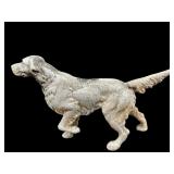 LARGE ALUMINUM R.L.H ENGLISH SETTER POINTER DOG