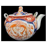 ANTIQUE PORCELAIN IMARI TEAPOT