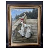 CONTEMPORARY PAINTING OF THE RENDEZVOUS BY