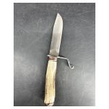 DELTA MILL BAST STAG HANDLE KNIFE