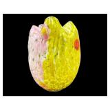 VICTORIAN SPLATTERWARE ART GLASS END OF DAY