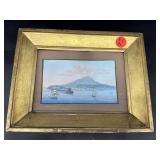 NEAPOLITAN SCHOOL 19TH CENT. GOUACHE PAINTING OF