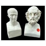 PR OF CHALKWARE BUSTS