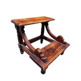 SOLID MAHOGANY BED STEP