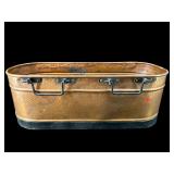 LARGE COPPER PLANTER