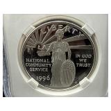 1996 SILVER COMMEMORATIVE DOLLAR