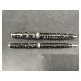 PR OF ANTIQUE PARKER VACUMATIC FOUNTAIN PEN &