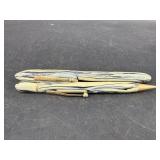 2 PC ANTIQUE NASSAU FOUNTAIN PEN AND PENCIL SET