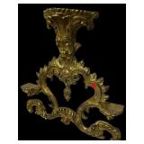 ITALIAN STYLE GOLD ORNATE HANGING WALL SHELF