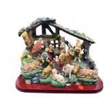 LARGE NATIVITY SCENE SET