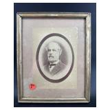 ANTIQUE PORTRAIT OF ROBERT E. LEE IN FRAME