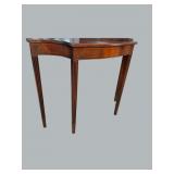 MAHOGANY HEPPLEWHITE CONSOLE TABLE