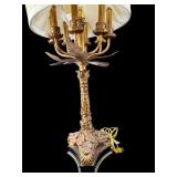 EXCELSIOR ORNATE PALM TREE DESIGNER TABLE LAMP