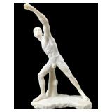 VERONESE GRECIAN FIGHTER RESIN STATUE