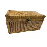 ORIENTAL WICKER TRUNK