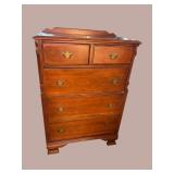 MAHOGANY TALL CHEST