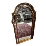 GOLD PAINTED DECORATIVE MIRROR