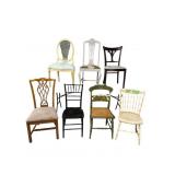 LOT OF 7 MISCELLANEOUS CHAIRS