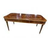 MARQUETRY INLAID FRENCH COFFEE TABLE