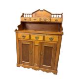 19TH CENT. PINE JELLY CUPBOARD