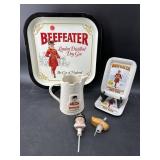 6 PC BEEFEATERS ADVERTISING LOT