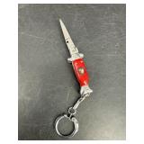 BUTTON RELASE KEYCHAIN POCKET KNIFE