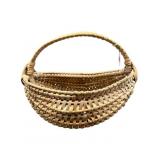 ANTIQUE WOVEN EGG BASKET