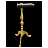 ANTIQUE BRASS GOFFERING IRON