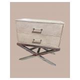 MODERN DESIGN CHROME X-BASE CHEST