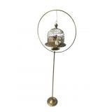 BRASS BIRD CAGE WITH STAND