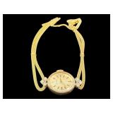14KT GIRARD PERREGAUX LADIES WRIST WATCH