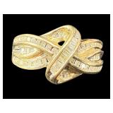 10KT DIAMOND RING