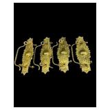 LOT OF 4 EASTLAKE BRASS DRAWER PULLS