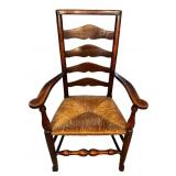 19TH CENTURY ELM ENGLISH ARM CHAIR