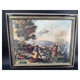 PICNIC ON THE BANKS BY FRANCISCO GOYA PRINT ON