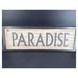 PARADISE PLAQUE