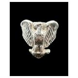 STERLING SILVER VINTAGE EAGLE RING