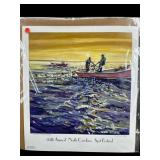 PR OF SUNSET FISHING PRINTS