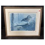 BINCKS DUCK PRINT IN FRAME