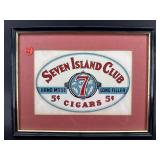7 ISLANDS CLUB CIGAR ADVERTISEMENT
