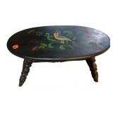 PAINT DECORATED STOOL