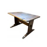 PINE TRESTLE TYPE END TABLE