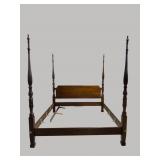 HENREDON KING SIZE MAHOGANY POSTER BED