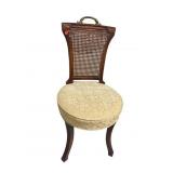 FRENCH STYLE CANE BACK CHAIR