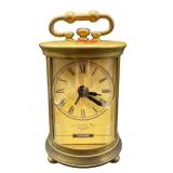 BRASS LONDON BATTERY OP CLOCK